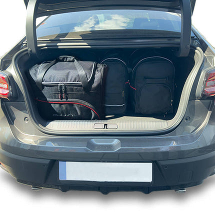Kjust Reistassenset voor Citroen C4 X vanaf 2023 - Set van 5 Tassen met 2 Roltassen en 3 Sporttassen