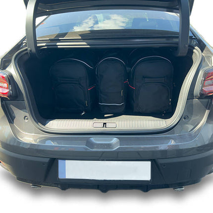 Kjust Reistassenset voor Citroen C4 X vanaf 2023 - Set van 5 Tassen met 2 Roltassen en 3 Sporttassen