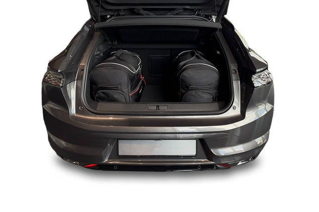 Kjust Reistassenset voor Citroen DS4 5-deurs 2022-2025 - Set van 3 Tassen met 2 Roltassen en 1 Sporttas