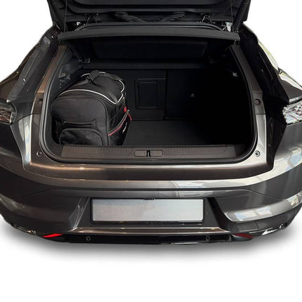 Kjust Reistassenset voor Citroen DS4 5-deurs 2022-2025 - Set van 3 Tassen met 2 Roltassen en 1 Sporttas