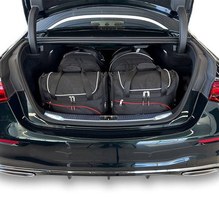 Kjust Reistassenset voor Mercedes Benz S-Klasse 2013-2020 - Set van 4 Tassen met 2 Roltassen en 2 Vliegtuigtassen
