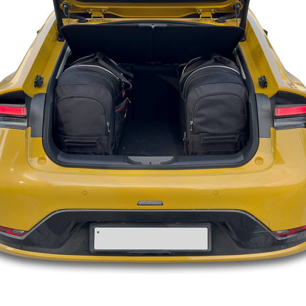 Kjust Reistassenset voor Toyota Prius 5-deurs vanaf 2023 - Set van 4 Tassen met 2 Roltassen 1 Sporttas en 1 Vliegtuigtas