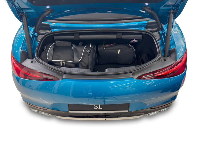 Kjust Reistassenset voor Mercedes Benz SL vanaf 2012 - Set van 4 Tassen met 2 Sporttassen en 2 Vliegtuigtassen