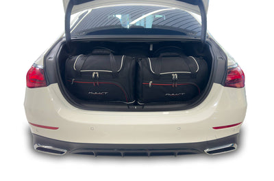 Kjust Reistassenset voor Mercedes Benz E-Klasse Limousine vanaf 2023 - Set van 5 Tassen met 3 Roltassen en 2 Sporttassen