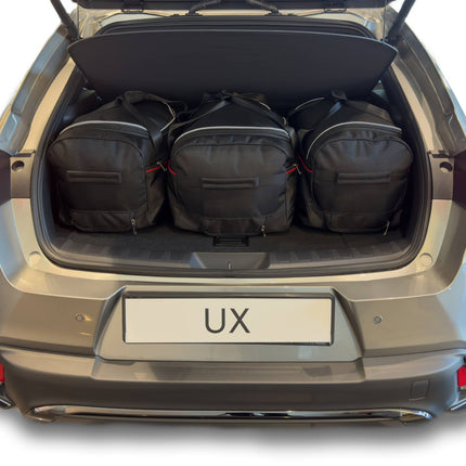 Kjust Reistassenset voor Lexus UX 2018-2024 - Set van 3 Tassen met 3 Roltassen