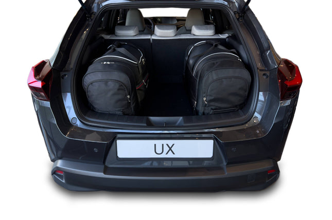 Kjust Reistassenset voor Lexus UX 2018-2024 - Set van 3 Tassen met 3 Roltassen