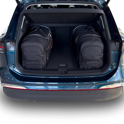 Kjust Reistassenset voor Volkswagen Tiguan vanaf 2024 - Set van 3 Tassen met 3 Roltassen