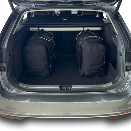 Kjust Reistassenset voor Skoda Superb stationwagen vanaf 2024 - Set van 5 Tassen met 3 Roltassen en 2 Sporttassen