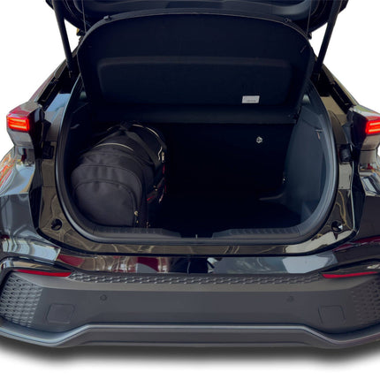 Kjust Reistassenset voor Toyota C-HR 2016-2024 - Set van 4 Tassen met 2 Roltassen 1 Sporttas en 1 Vliegtuigtas