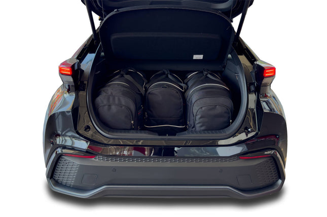 Kjust Reistassenset voor Toyota C-HR 2016-2024 - Set van 4 Tassen met 2 Roltassen en 2 Sporttassen