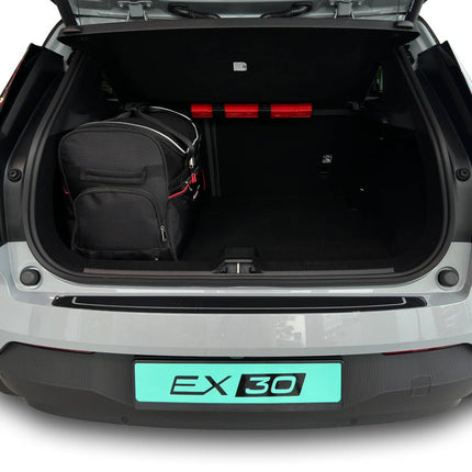 Kjust Reistassenset voor Volvo EX30 vanaf 2023 - Set van 3 Tassen met 2 Roltassen en 1 Vliegtuigtas