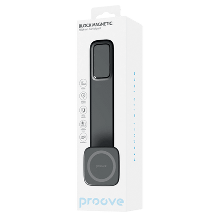 Proove Proove Block Magnetische Zelfklevende Smartphone Autohouder - Verstelbare en Stijlvolle Houder voor iPhone 12+ en MagSafe Apparaten Proove 8