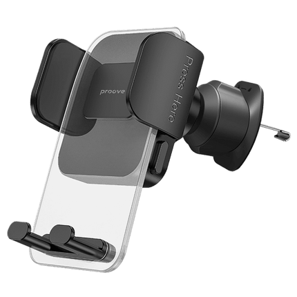 Proove Proove Crystal Clamp Plus Ventilatierooster Smartphonehouder - Verstelbare Autohouder voor iPhone en Android (4.7" - 6.9") Proove 1