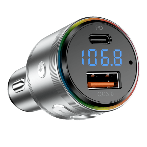 Proove Proove FM Transmitter Maxi Wave 30W (PD+QC3.0) Type - C+USB Zilver Proove 7