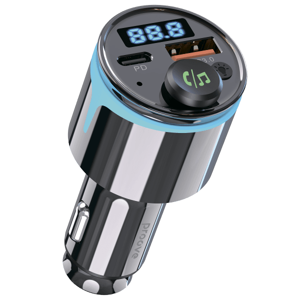 Proove Proove FM Transmitter Nexus 30W (PD+QC3.0) TypeC+USB Zwart – Snelladen, Bluetooth en Muziekstreaming voor uw Auto Proove 7