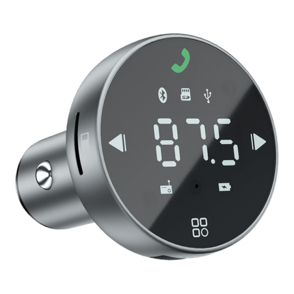 Proove Proove FM Transmitter Sound Sync 30W (PD+QC3.0) TypeC+USB Grijs – Muziekstreaming en Snelladen in één Compacte Oplossing Proove 6