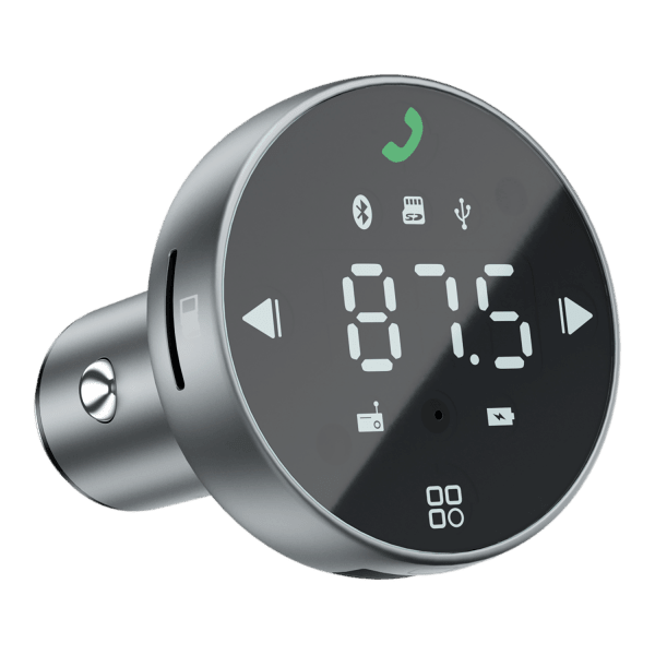 Proove Proove FM Transmitter Sound Sync 30W (PD+QC3.0) TypeC+USB Grijs – Muziekstreaming en Snelladen in één Compacte Oplossing Proove 6