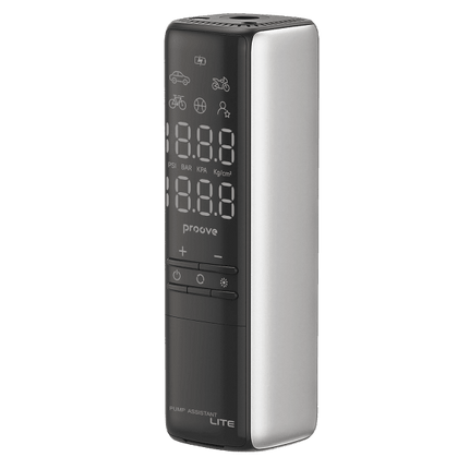 Proove Pump Assistant Lite Draagbare 12V Pomp – 120W Vermogen – 3m Kabel – Compact en Lichtgewicht – Grijs - VCTparts.nl