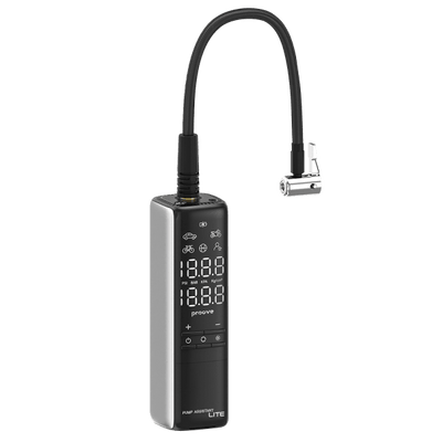 Proove Pump Assistant Lite Draagbare 12V Pomp – 120W Vermogen – 3m Kabel – Compact en Lichtgewicht – Grijs