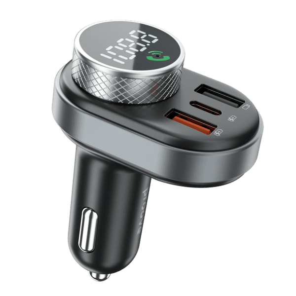 Proove Proove Sound Link Bluetooth 5.0 FM Transmitter en Snellader voor Auto (USBA 2x + USBC) Zwart Proove 2