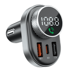 Proove Proove Sound Link Bluetooth 5.0 FM Transmitter en Snellader voor Auto (USBA 2x + USBC) Zwart Proove 7