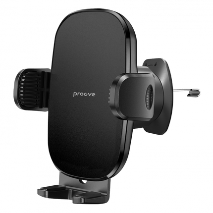 Proove Proove Tumbler Auto Telefoonhouder voor Ventilatierooster – Verstelbare Klem – Geschikt voor Smartphones 4.7 t/m 6.9 inch – ABS &amp; Siliconen – Zwart 1
