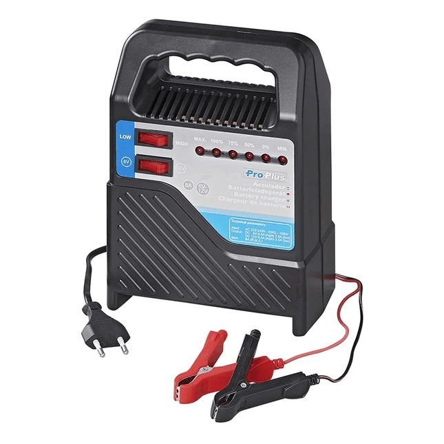 ProPlus ProPlus Acculader Omvormer 230V naar 6V - 12V 8A Transformator Druppellader PAT Europe 6