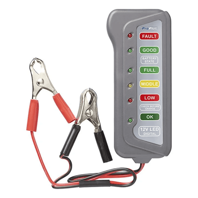 ProPlus Accutester 12V Spanning Controleren Batterij en Dynamo Status Testen Multimeter