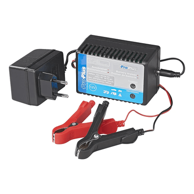 ProPlus Accutrainer 230V naar 12V 10-250AH Adapter Oplader met Accuklem