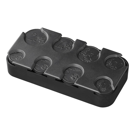 ProPlus ProPlus Compacte Euro Munthouder – Handige Opberghulp voor Auto Caravan Camper en Thuis (105 x 51 x 20 mm) PAT Europe 6