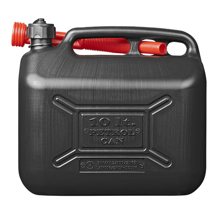 ProPlus Jerrycan 10L Kunststof Zwart UN-gekeurd Brandstofreservoir Tank - VCTparts.nl