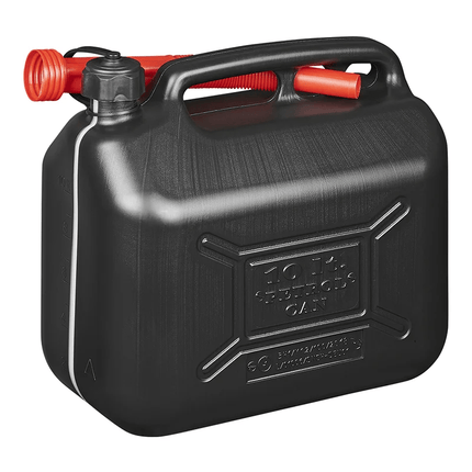 ProPlus Jerrycan 10L Kunststof Zwart UN-gekeurd Brandstofreservoir Tank - VCTparts.nl