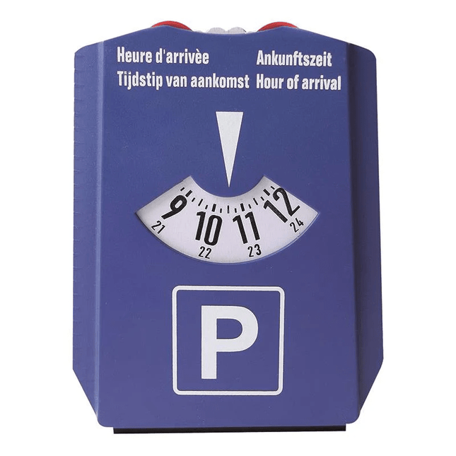 ProPlus Parkeerschijf Blauwe Kaart NL D F GB met IJskrabber & Winkelwagenmuntjes - VCTparts.nl