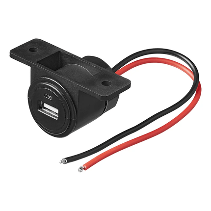 ProPlus USB-Opbouwstekkerdoos Type A 2100mA - 12V/24V Laadcontactdoos voor Voertuigen - VCTparts.nl