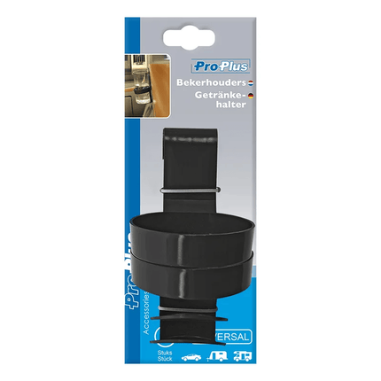 ProPlus ProPlus Drankhouder met Klem Beugel Haak Bekerhouder Set (2 stuks) Koffie Houder Universeel PAT Europe 2