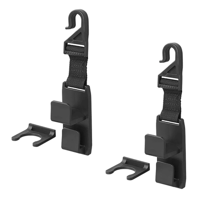 ProPlus Heavy Duty Hoofdsteun Hanger (2 stuks) - Stevige Autohaken voor Jassen Tassen en Bagage