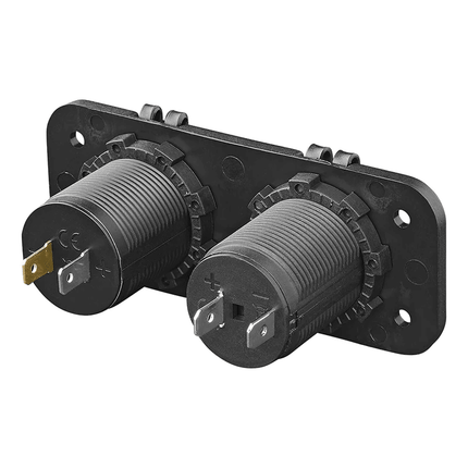 ProPlus ProPlus Inbouw kit: 12V Stekkerdoos + USB Snellader Type A + C 2 - weg 3A [Sigarettenaansteker Autocontraplug USB - C] PAT Europe 7