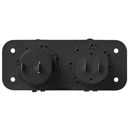 ProPlus ProPlus Inbouw kit: Stekkerdoos DIN + USB poort dubbel type A 2x2100mA - 12V/24V PAT Europe 4