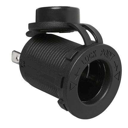 ProPlus ProPlus Inbouwstekkerdoos DIN 12V/24V Sigarettenaansteker - 10A Contact Contrastekker PAT Europe 8