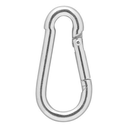 ProPlus ProPlus Karabijnhaak Metaal 6x60mm - 2 stuks Sterke Bevestigingshaak Carabijn Musketon PAT Europe 4