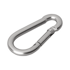 ProPlus ProPlus Karabijnhaak RVS 6x60mm Middel [Carabijnhaak - Musketon - Veerhaak] PAT Europe 4