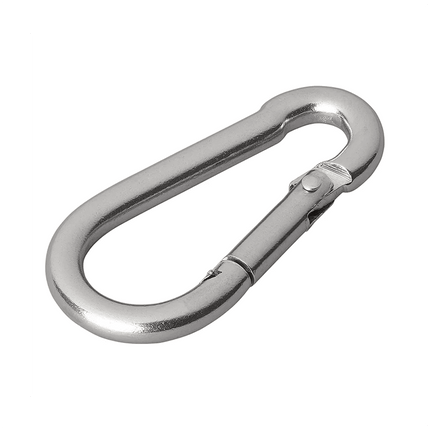 ProPlus ProPlus Karabijnhaak RVS 6x60mm Middel [Carabijnhaak - Musketon - Veerhaak] PAT Europe 1
