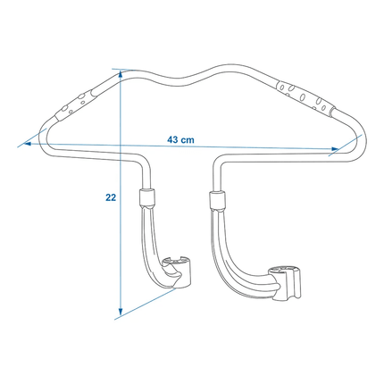 ProPlus ProPlus Kledinghanger Kleerhanger Autostoel Kleerhanger Hoofdsteun Stoel PAT Europe 6