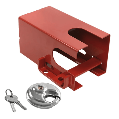 ProPlus Koppelingsslot Aanhanger 110x110mm met discusslot PM [Aanhangerslot -  Disselslot]