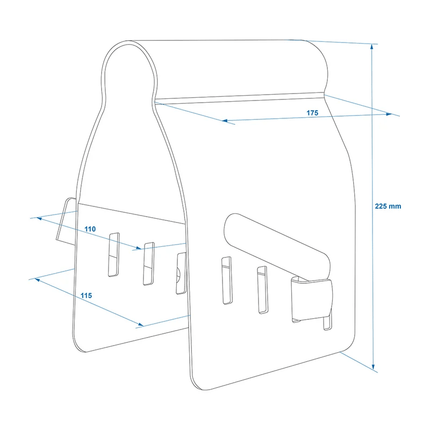 ProPlus ProPlus Koppelingsslot Aanhanger Tasmodel met Discusslot [Aanhangerslot - Disselslot] PAT Europe 7