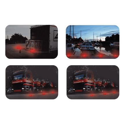 ProPlus Magnetische Waarschuwings - disk schijf 16+8 LED Oranje - VCTparts.nl