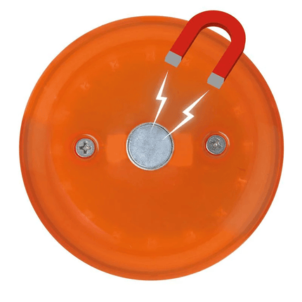 ProPlus Magnetische Waarschuwings - disk schijf 16+8 LED Oranje - VCTparts.nl