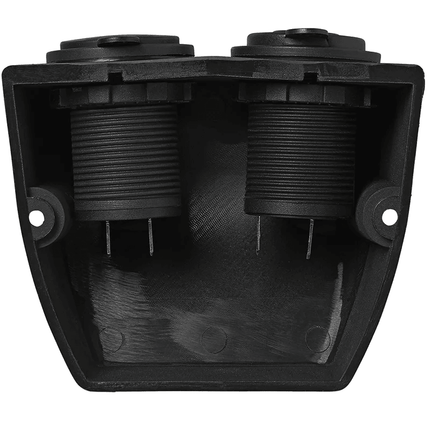 ProPlus Opbouw kit: Stekkerdoos DIN + USB poort dubbel type A 2x2100mA - 12V/24V - VCTparts.nl