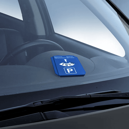 ProPlus Parkeerschijf Blauwe Kaart NL D F GB met IJskrabber & Winkelwagenmuntjes - VCTparts.nl