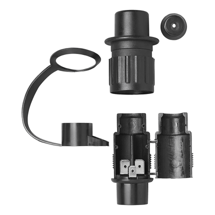 ProPlus ProPlus Stekker 3 - polig PVC – Aansluiting voor 12V/24V Voertuigen en Trailers PAT Europe 2